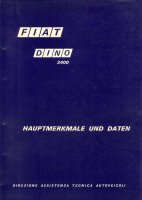 Fiat Dino 2400 workshop manual