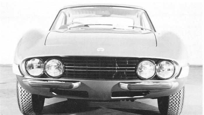 1968 Berlinetta anteriore