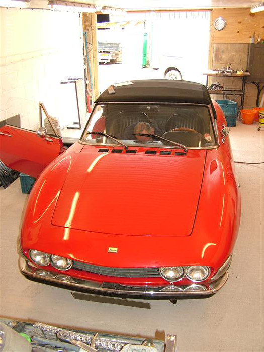 Fiat Dino Spider 2400 Stripping