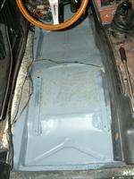 Front and rear floor pans