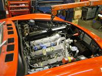 Lifting the engine in