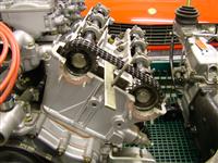 Adjusting the timing chain tensioner